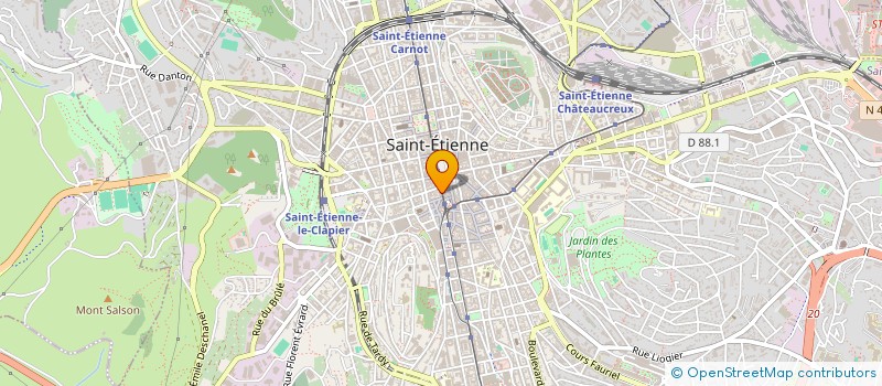 localisation de l'entreprise RP 42 à SAINT-ETIENNE