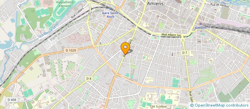 localisation de l'entreprise RP à AMIENS
