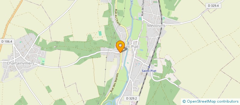 localisation de l'entreprise RP à BOUGLAINVAL