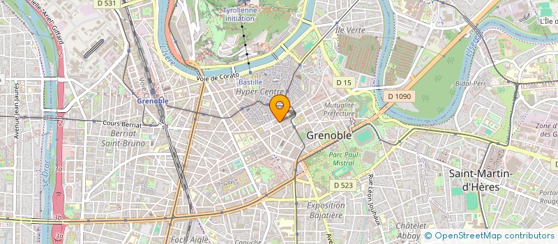 localisation de l'entreprise RP AND CO à GRENOBLE