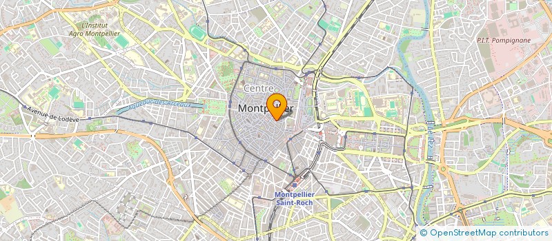 localisation de l'entreprise RP ARCHITECTES à MONTPELLIER