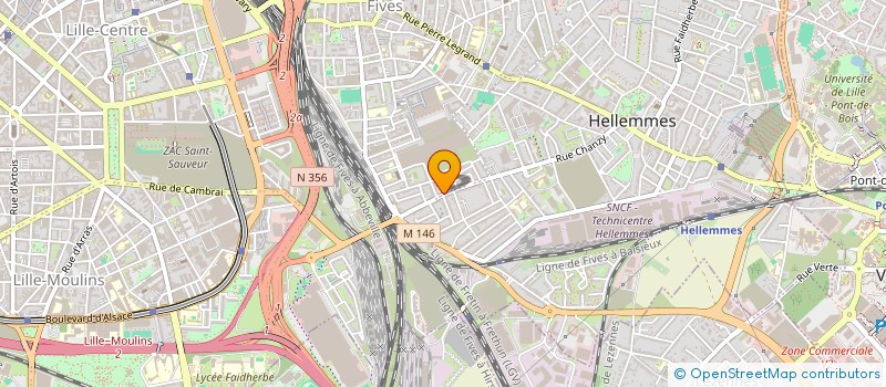localisation de l'entreprise RP AUTO à LILLE