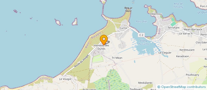 localisation de l'entreprise RP AUTO SPORT  BOURG-BLANC