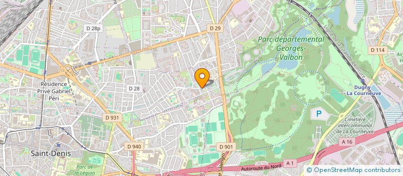 localisation de l'entreprise RP CAP 3000  SAINT-DENIS