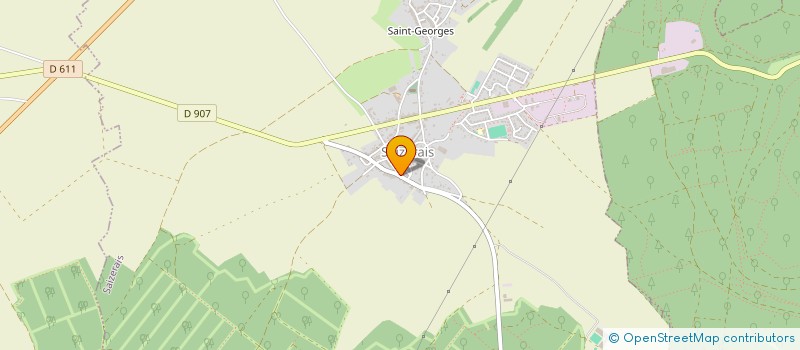 localisation de l'entreprise RP COMMUNICATION à SAIZERAIS