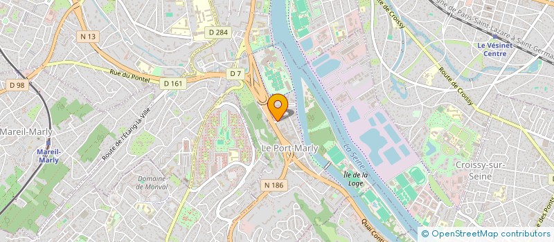 localisation de l'entreprise RP CONSEIL  LE PORT-MARLY