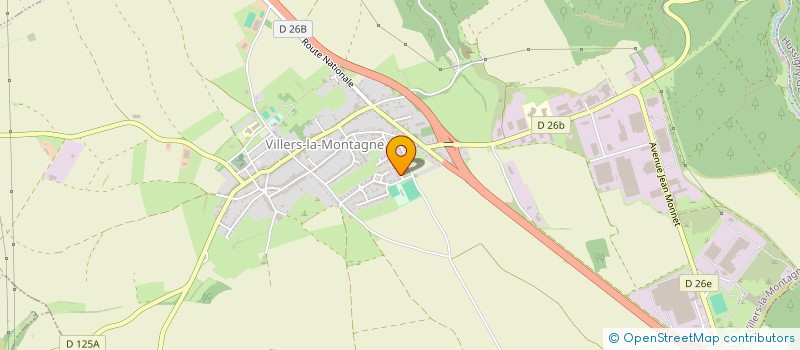 localisation de l'entreprise RP CONSEIL ET STRATEGIE  HUSSIGNY-GODBRANGE