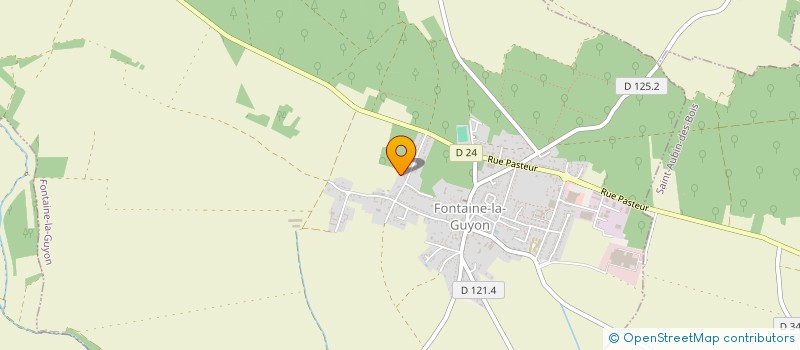 localisation de l'entreprise RP CONSEILS à FONTAINE-LA-GUYON