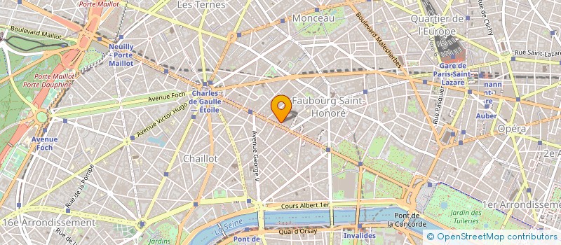 localisation de l'entreprise RP CONSTRUCTION à PARIS