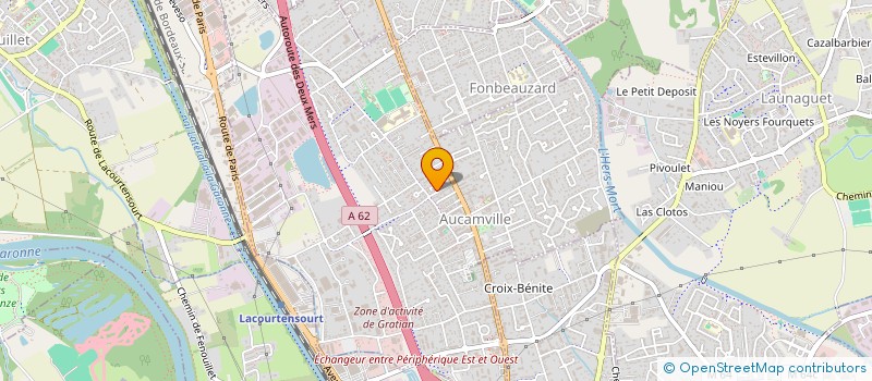 localisation de l'entreprise RP CONSULTING à AUCAMVILLE