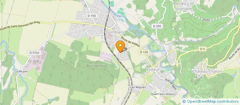 localisation de l'entreprise RP CONSULTING  BEAUFORT-ORBAGNA