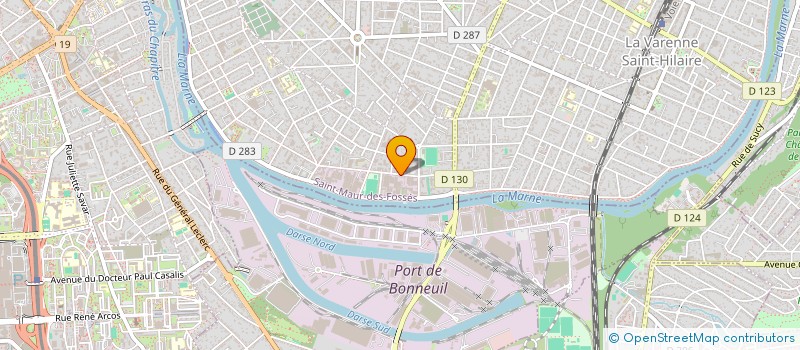 localisation de l'entreprise RP DECO 94 à SAINT-MAUR-DES-FOSSES