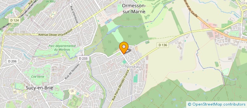 localisation de l'entreprise RP DEMATOS  NOISEAU