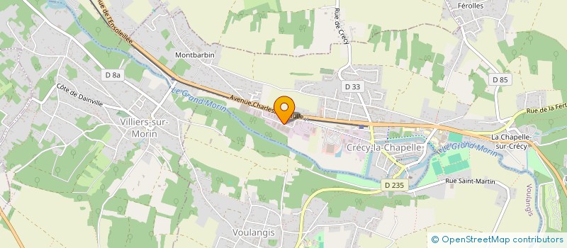 localisation de l'entreprise RP ELEGANCE MOTORS  CRECY-LA-CHAPELLE