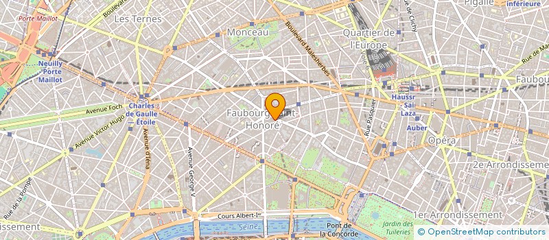 localisation de l'entreprise RP EVENTS  PARIS