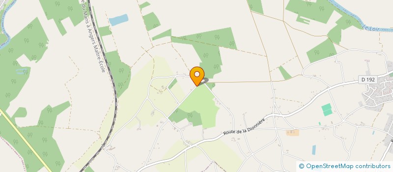 localisation de l'entreprise RP FACTORY  LOIRE-AUTHION