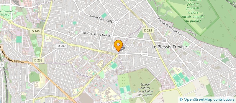 localisation de l'entreprise RP IMMOBILIER à CHAMPIGNY-SUR-MARNE