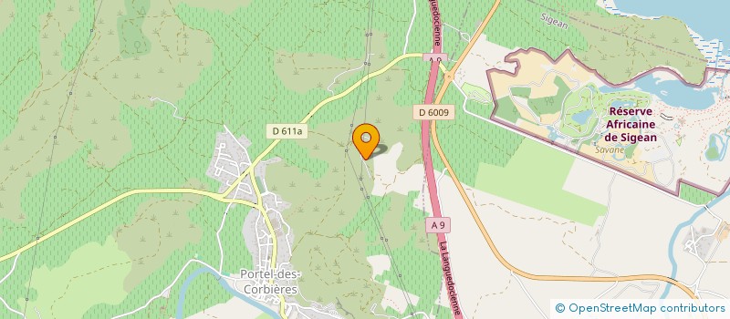 localisation de l'entreprise RP IMMOBILIER  PORTEL-DES-CORBIERES