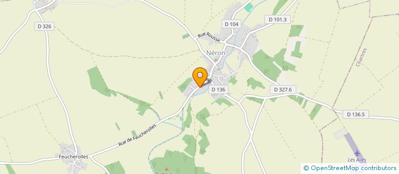 localisation de l'entreprise RP INCENDIE à NERON