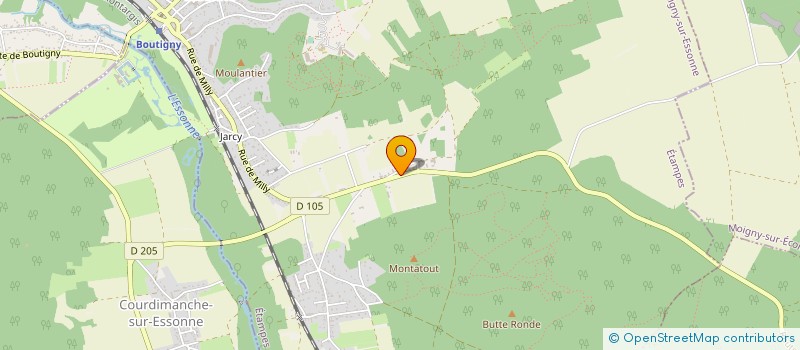 localisation de l'entreprise RP INNOV à BOUTIGNY-SUR-ESSONNE