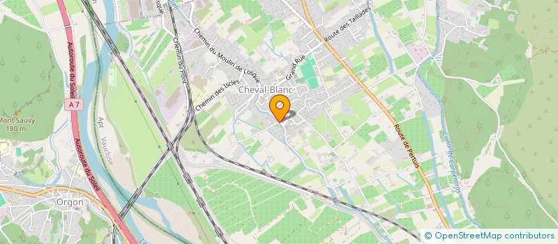 localisation de l'entreprise RP LOGISTIQUE  CHEVAL-BLANC