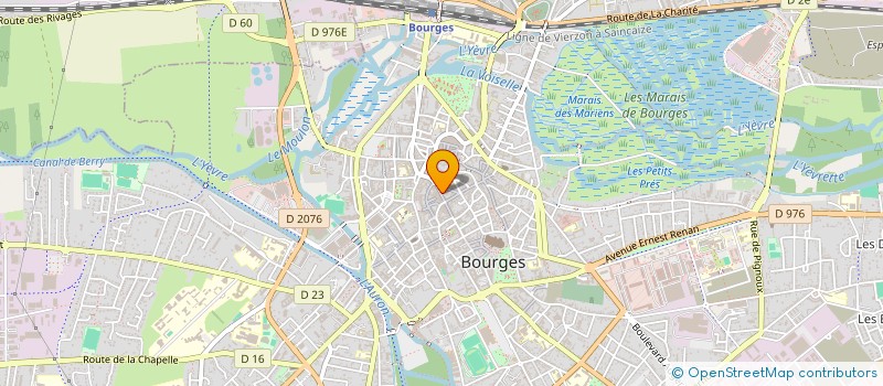 localisation de l'entreprise RP LOISIRS DIFFUSION SARL  BOURGES