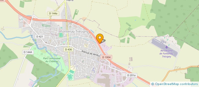 localisation de l'entreprise RP LVA  FONTENAY-TRESIGNY