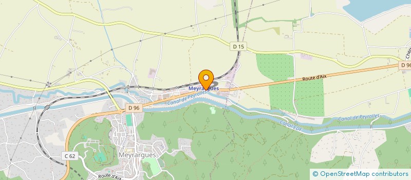 localisation de l'entreprise RP M LOCATION  MEYRARGUES