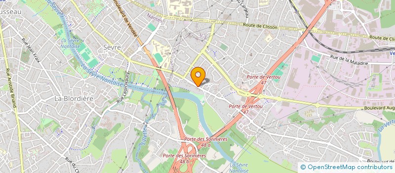 localisation de l'entreprise RP MULTISERVICES PRO à VERTOU