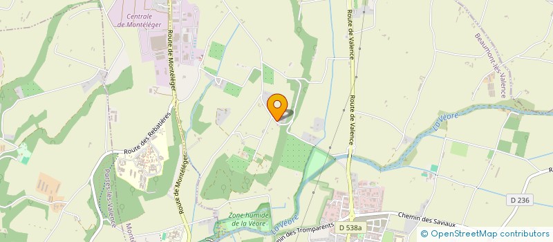 localisation de l'entreprise RP PATRIMOINE  BEAUMONT-LES-VALENCE