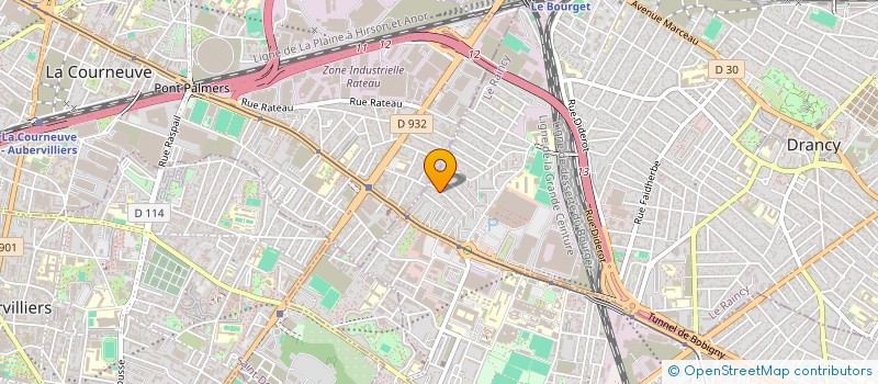 localisation de l'entreprise RP PRESTIGES à DRANCY