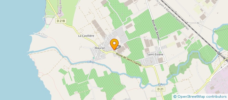 localisation de l'entreprise RP SERVICES à BERRE-L'ETANG
