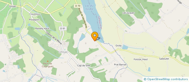 localisation de l'entreprise RP TRAINING  LEOJAC