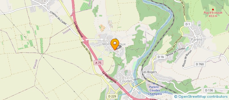 localisation de l'entreprise RP TRANSACTIONS à MONTPEYROUX
