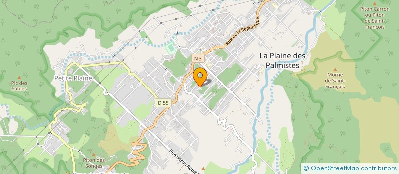 localisation de l'entreprise RP1 à SAINT-ANDRE