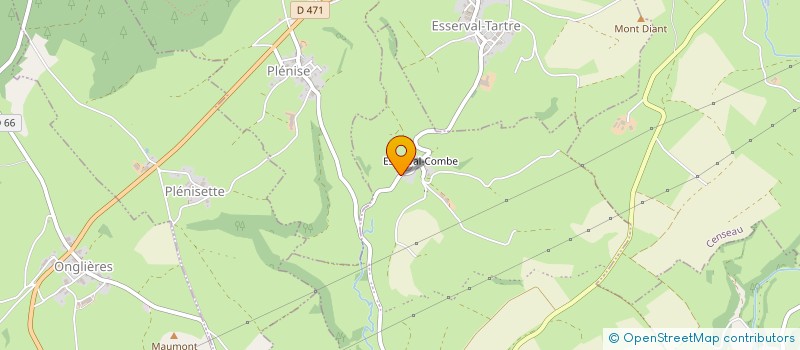 localisation de l'entreprise RP1980  MIEGES