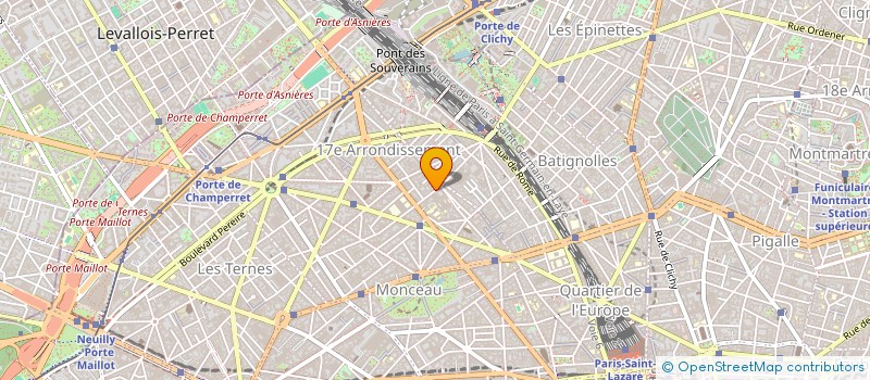 localisation de l'entreprise RP2  PARIS