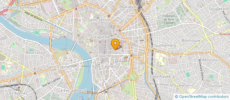 localisation de l'entreprise RP2CAUMONT  TOULOUSE