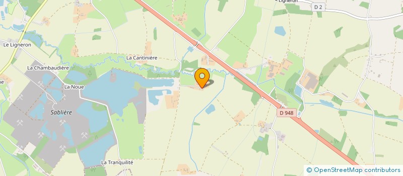 localisation de l'entreprise RP2F à SAINT-CHRISTOPHE-DU-LIGNERON