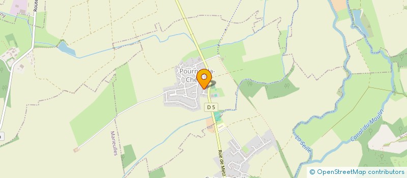 localisation de l'entreprise RP2M THE STORE  POURNOY-LA-CHETIVE