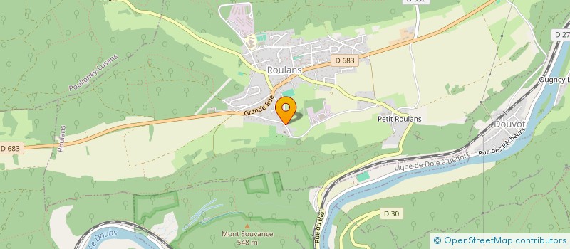 localisation de l'entreprise RP2S à ROULANS