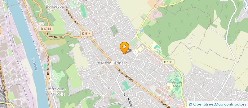 localisation de l'entreprise RP3L IMMO  LE MESNIL-ESNARD