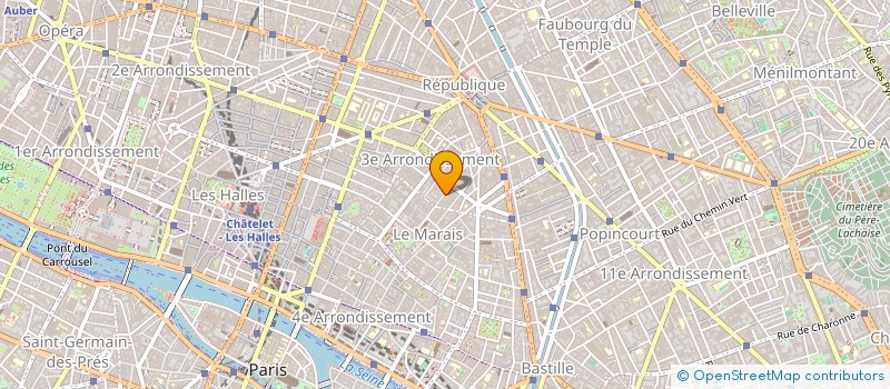 localisation de l'entreprise RP6 à PARIS