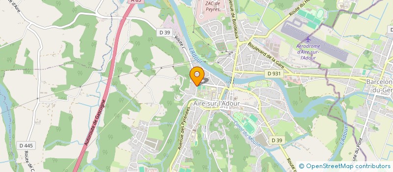 localisation de l'entreprise RPA  AIRE-SUR-L'ADOUR