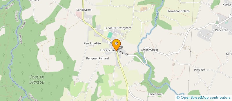 localisation de l'entreprise RPA COUVERTURE à TREMEL