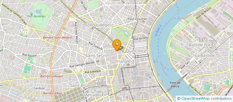 localisation de l'entreprise RPA DE L'ORMERAIE 1768  BORDEAUX