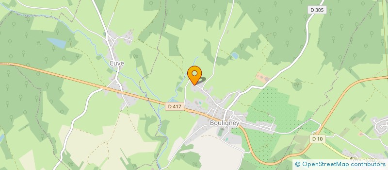 localisation de l'entreprise RPA IMMOBILIER  BOULIGNEY