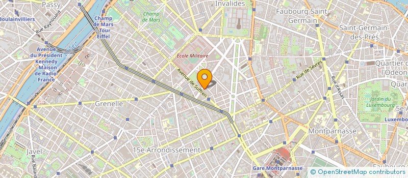 localisation de l'entreprise RPA PRODUCTION à PARIS