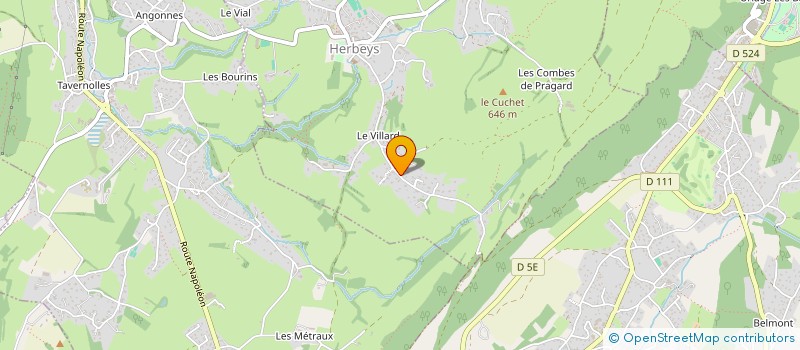 localisation de l'entreprise RPAC  HERBEYS