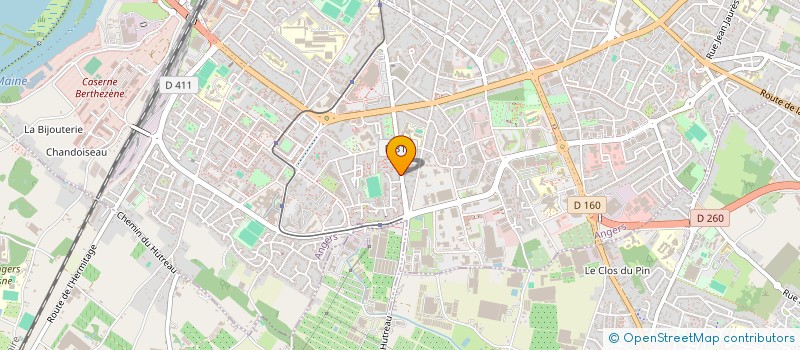 localisation de l'entreprise RPAC à ANGERS